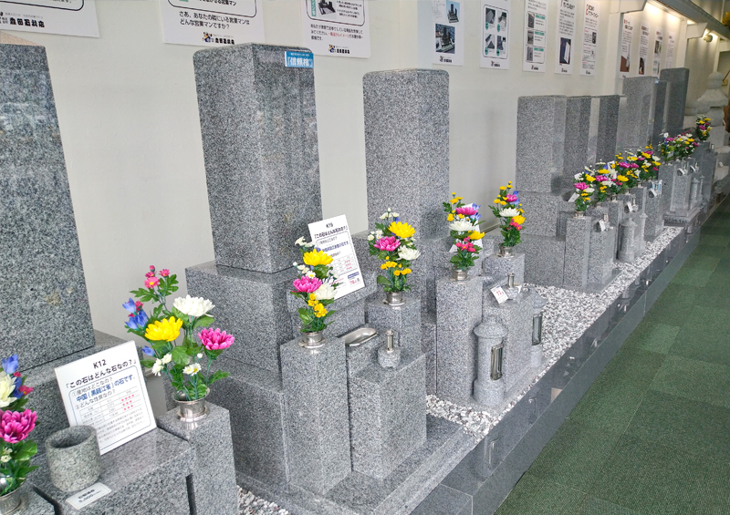 比較しやすい展示
